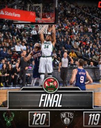  字母哥暴扣绝杀雄鹿加时力克凯尔特人  